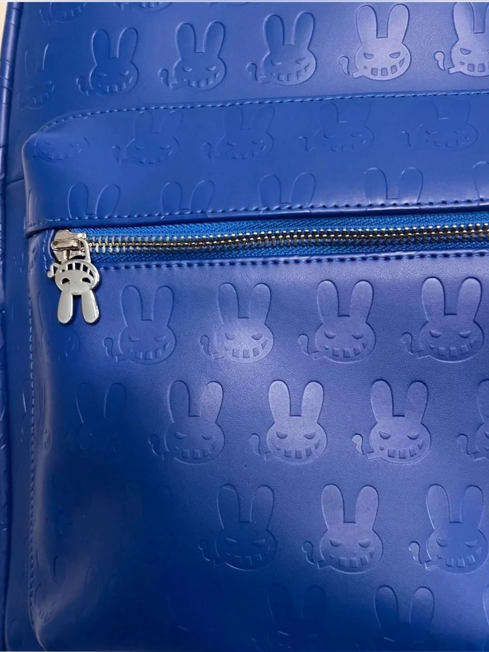 Dr.‎ Zodiak’s leather limited edition moonrock backpack- Blue